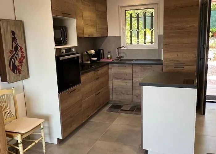 Avec Jardin Et Cuisine D'ete Saint-Raphael (Var)